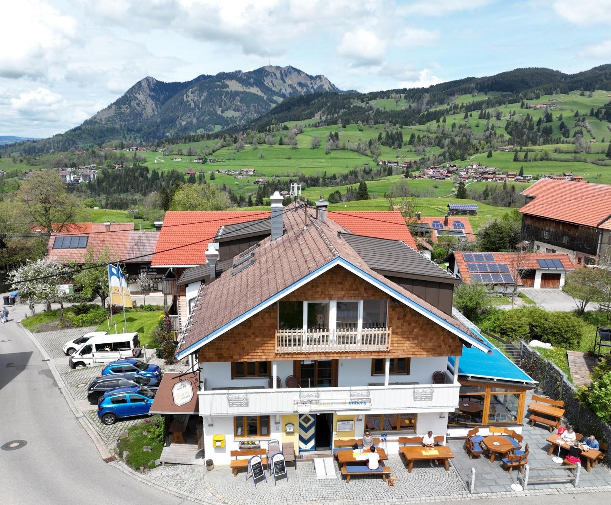 Berggasthof Sonne Allgaeu 松托芬 外观 照片